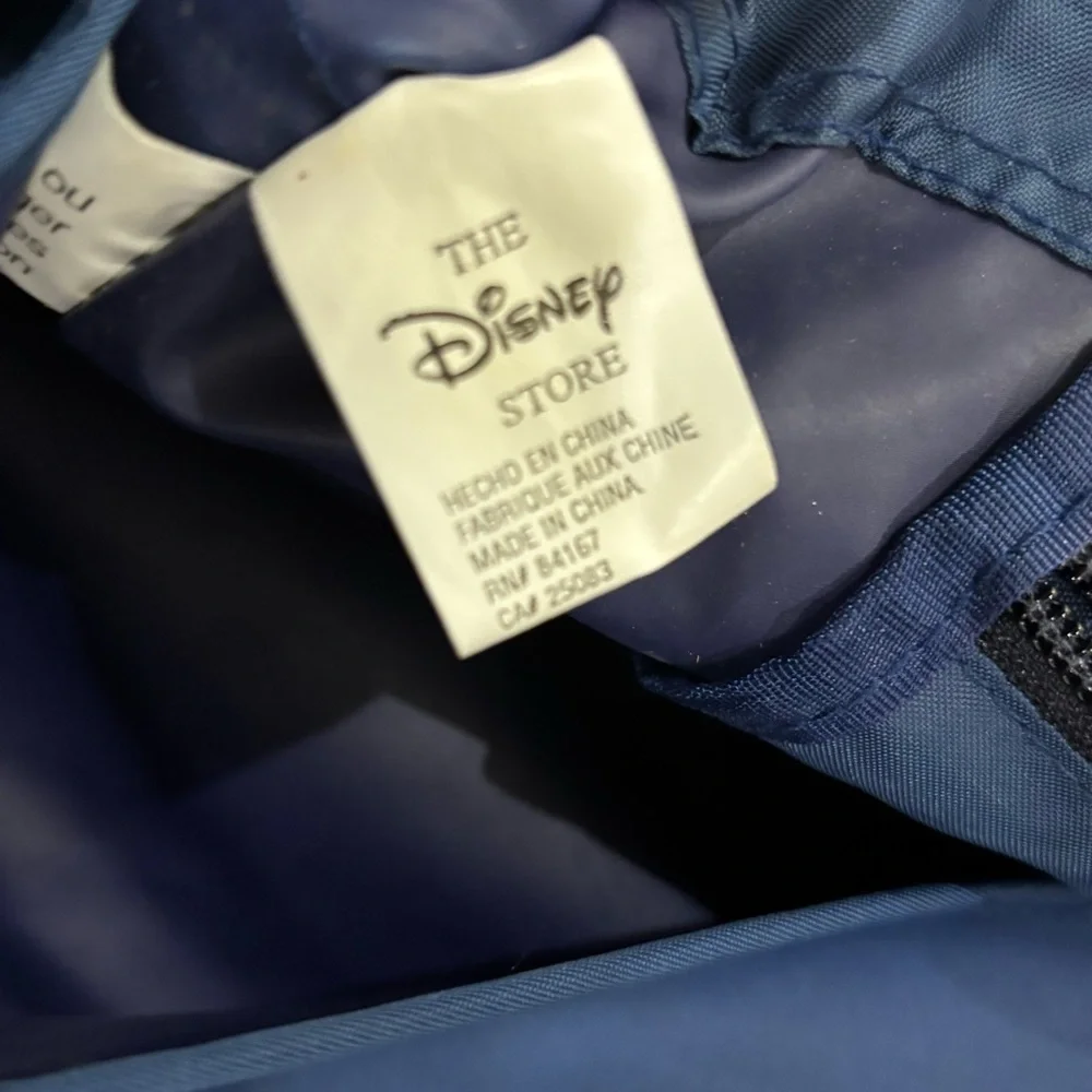 Disney Store Mickey‎ And Pluto Back Pack Shoulder Computer School Bag Embrodered